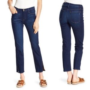 Women’s Frame Denim Le High Straight split legs
